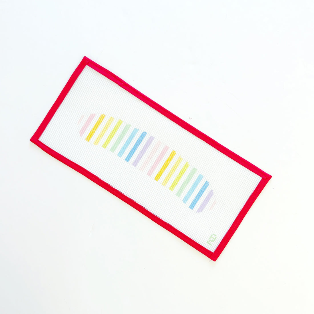 Pastel Stripe Baby HangerOz Needle and ThreadCanvasThe Red Thread Atelier
