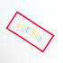 Pastel Stripe Baby HangerOz Needle and ThreadCanvasThe Red Thread Atelier