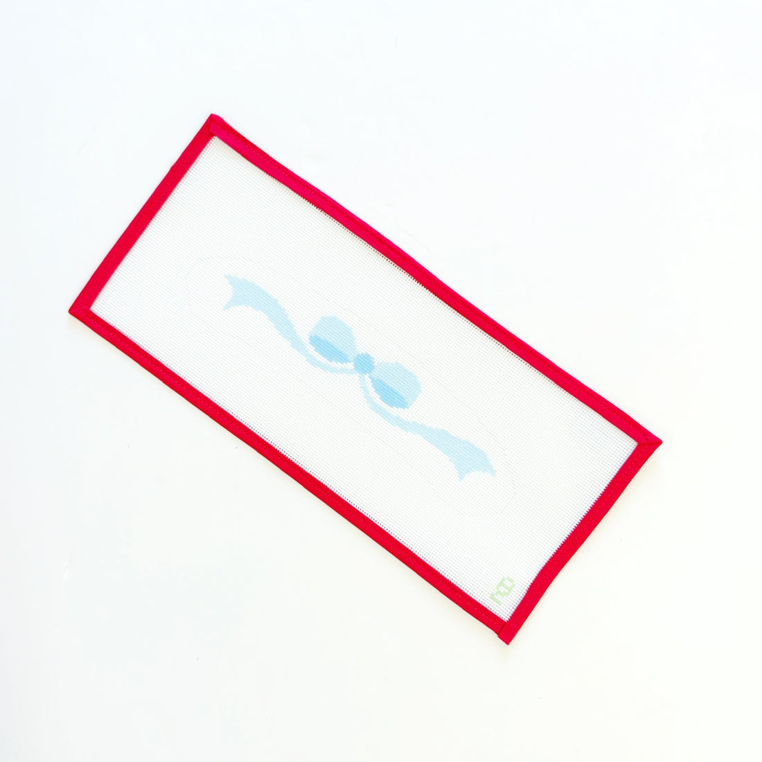 Blue Bow Baby HangerOz Needle and ThreadCanvasThe Red Thread Atelier