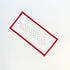 Pink Hearts Baby HangerOz Needle and ThreadCanvasThe Red Thread Atelier