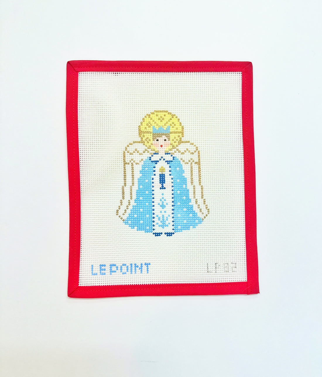 Blue AngelLe PointCanvasThe Red Thread Atelier