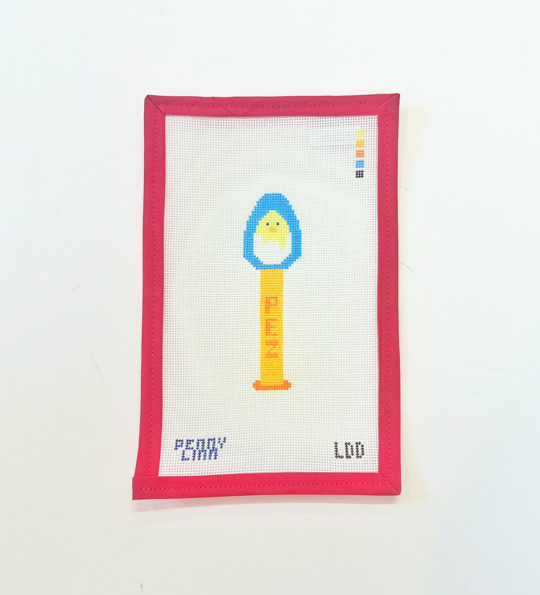 Chick Easter PezLazy Doodle DesignsCanvasThe Red Thread Atelier