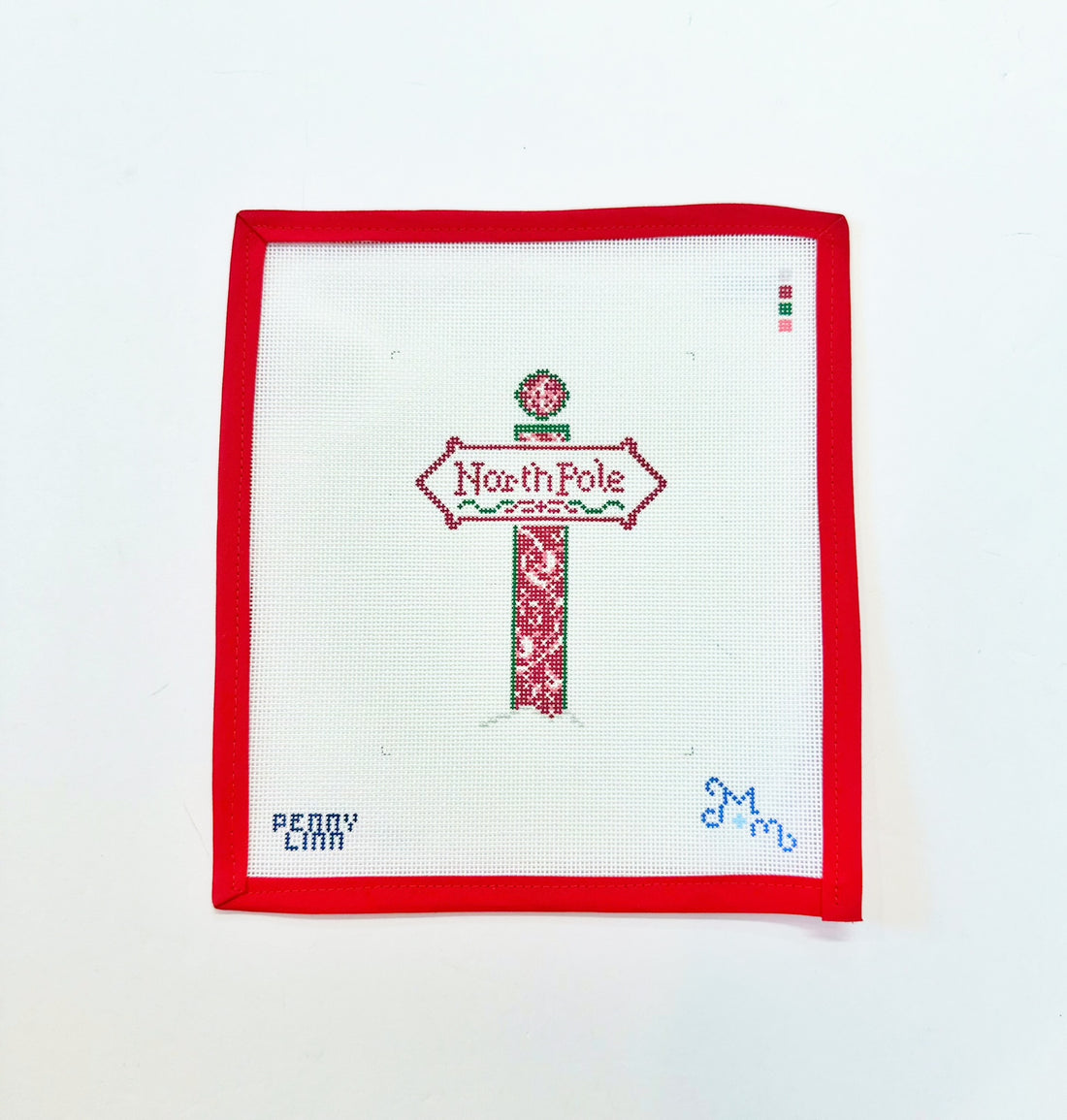 Chinoiserie North Pole - redMarie &amp; MaxwellCanvasThe Red Thread Atelier