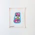 pink Easter Chocolate BunnypinpointCanvasThe Red Thread Atelier
