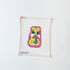 Yellow Easter Chocolate BunnypinpointCanvasThe Red Thread Atelier