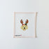 Reindeer Golden RetrieverpinpointCanvasThe Red Thread Atelier