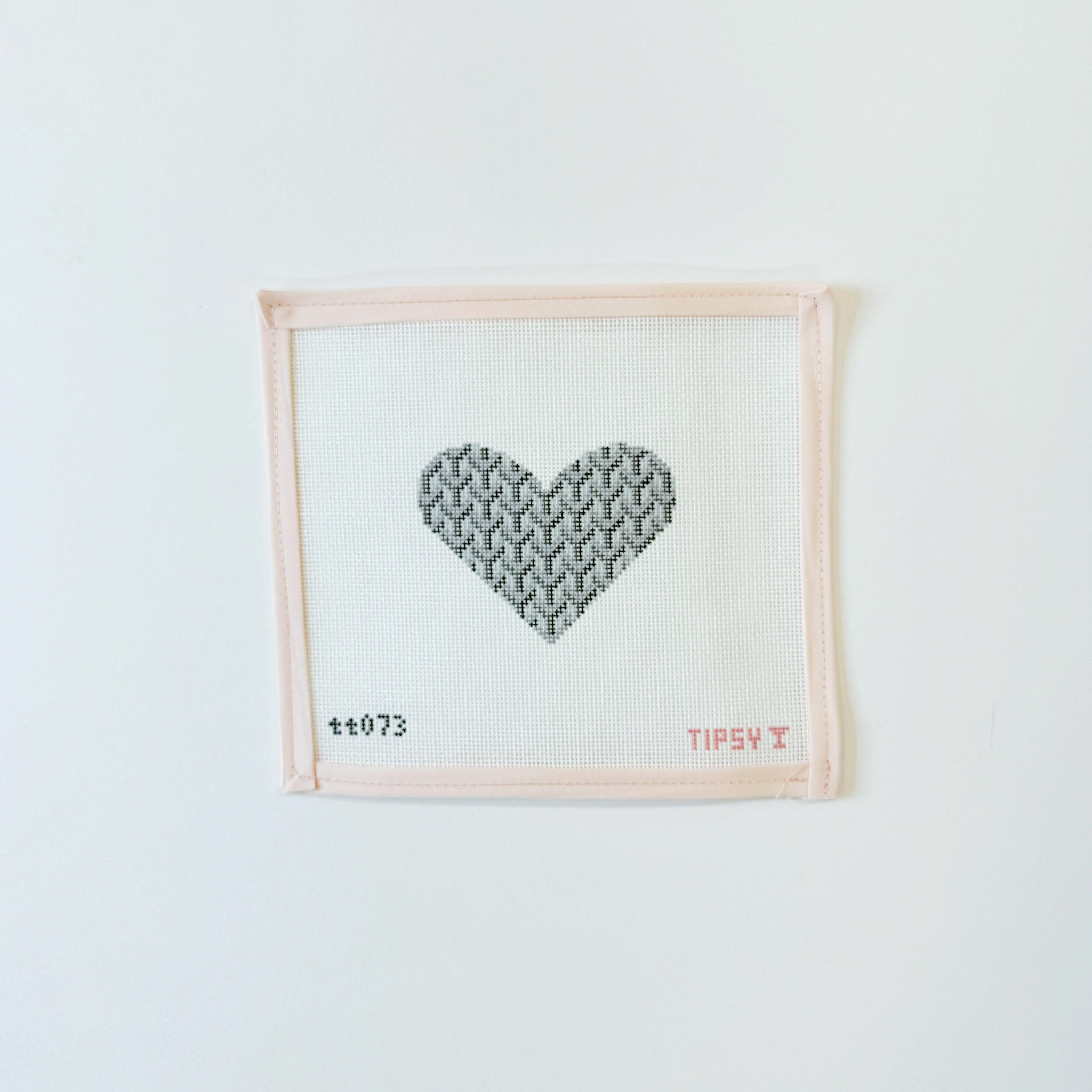 Y Pattern HeartThreaded &amp; TipsyCanvasThe Red Thread Atelier
