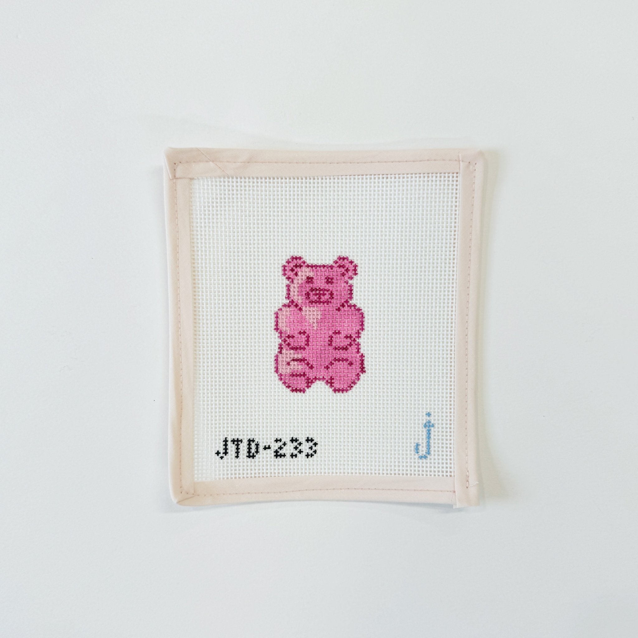 Pink Gummy BearJessica TongelCanvasThe Red Thread Atelier