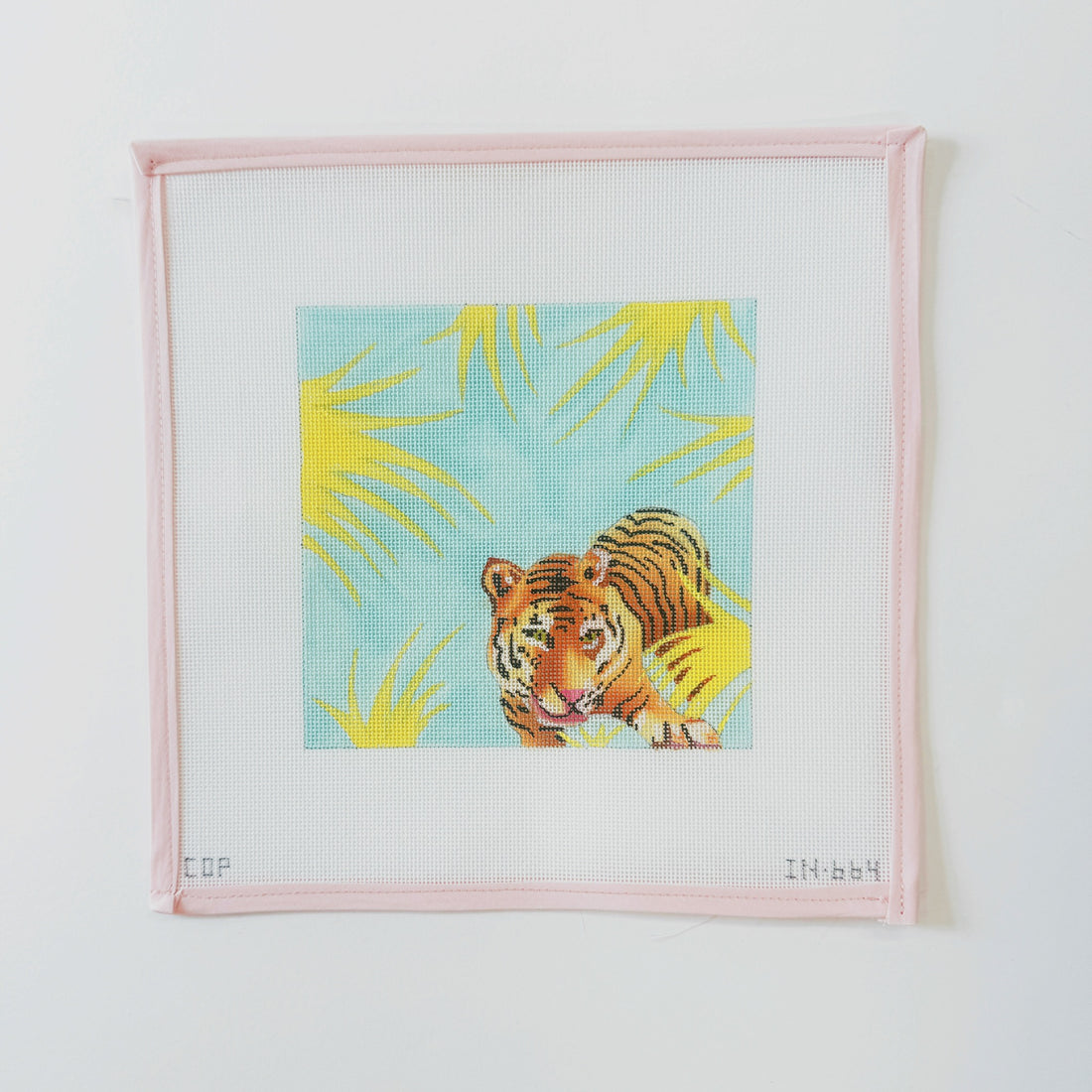 Tiger with PalmsColors of PraiseCanvasThe Red Thread Atelier