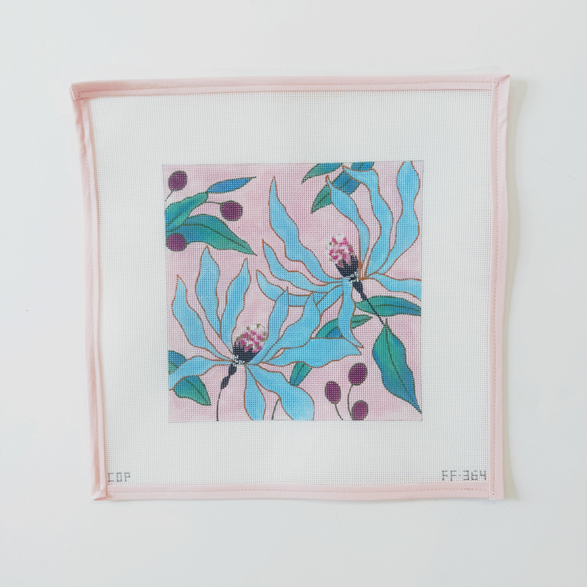 Whimsey Olive FloralColors of PraiseCanvasThe Red Thread Atelier