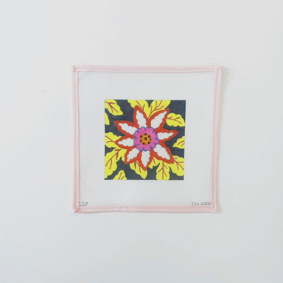 Orange and White FlowerColors of PraiseCanvasThe Red Thread Atelier