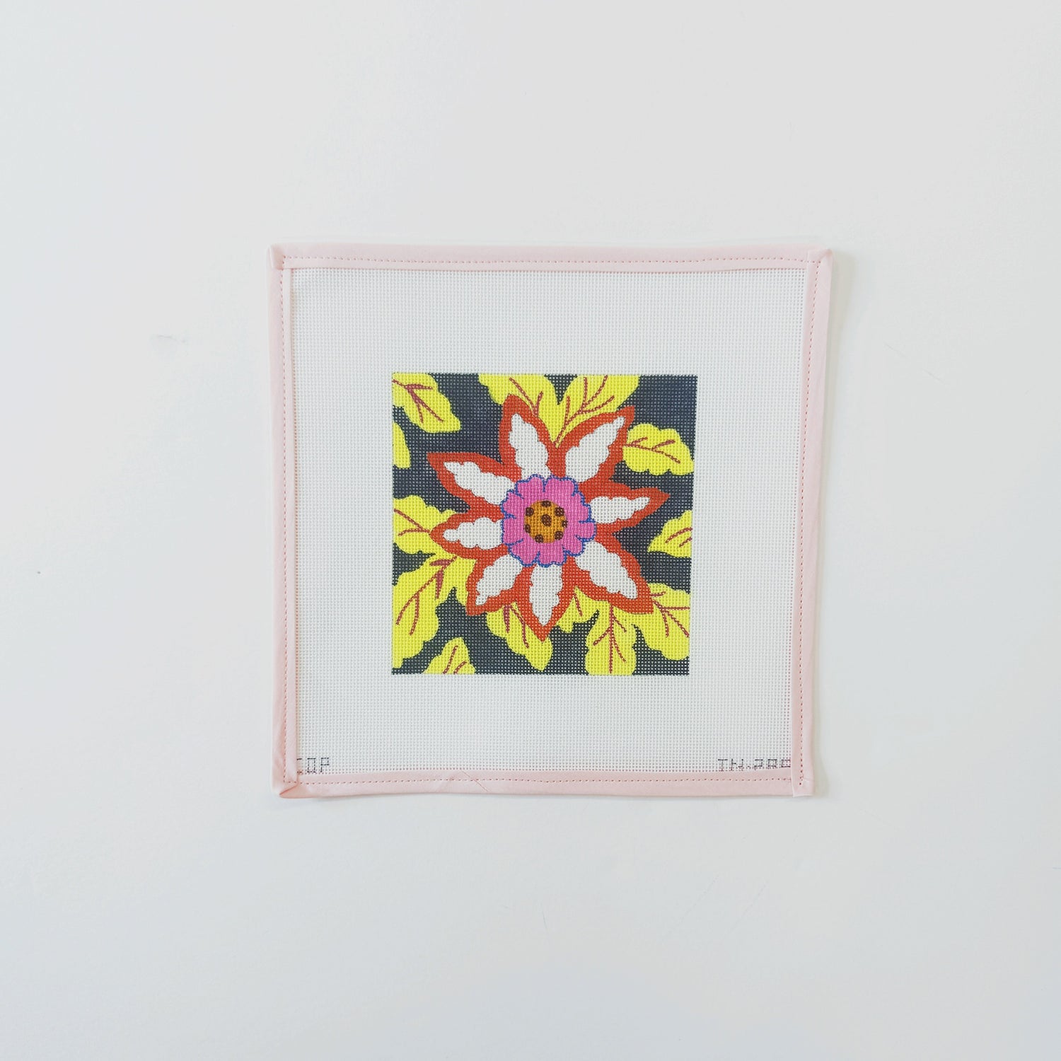 Orange and White FlowerColors of PraiseCanvasThe Red Thread Atelier