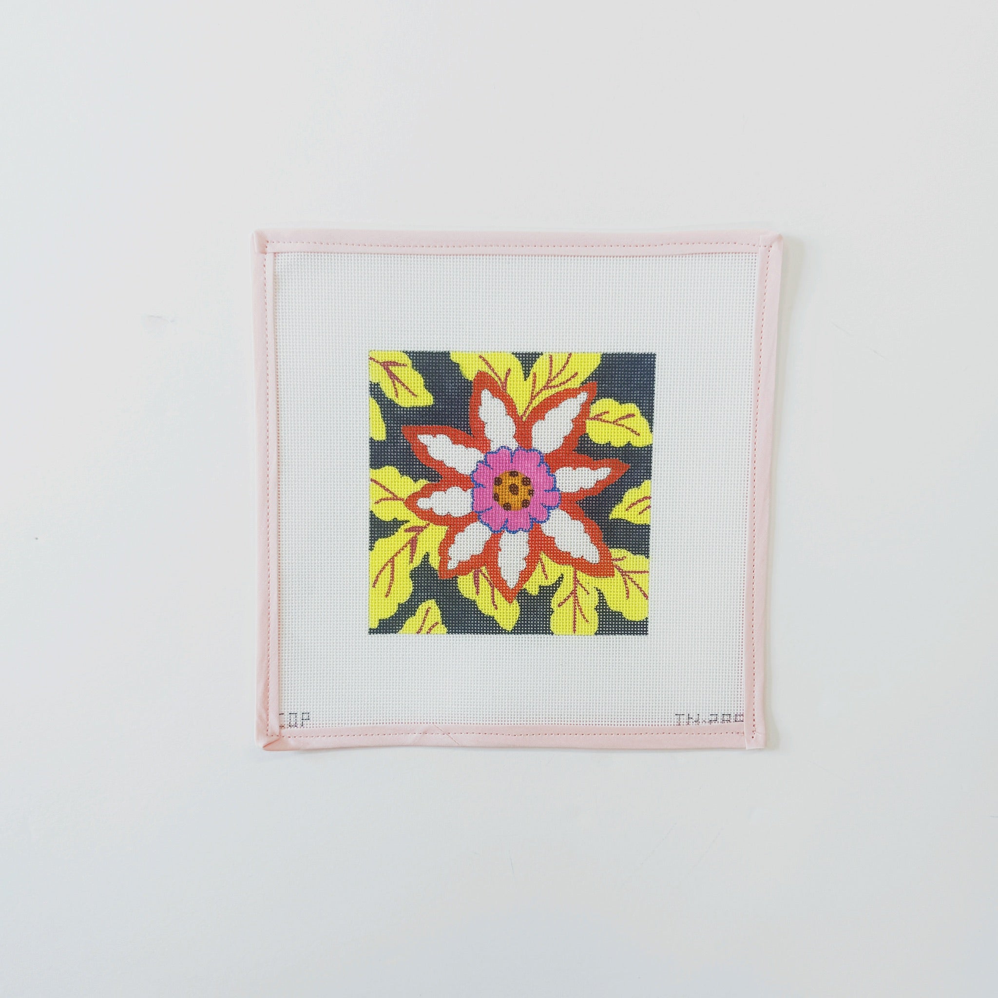 Orange and White FlowerColors of PraiseCanvasThe Red Thread Atelier