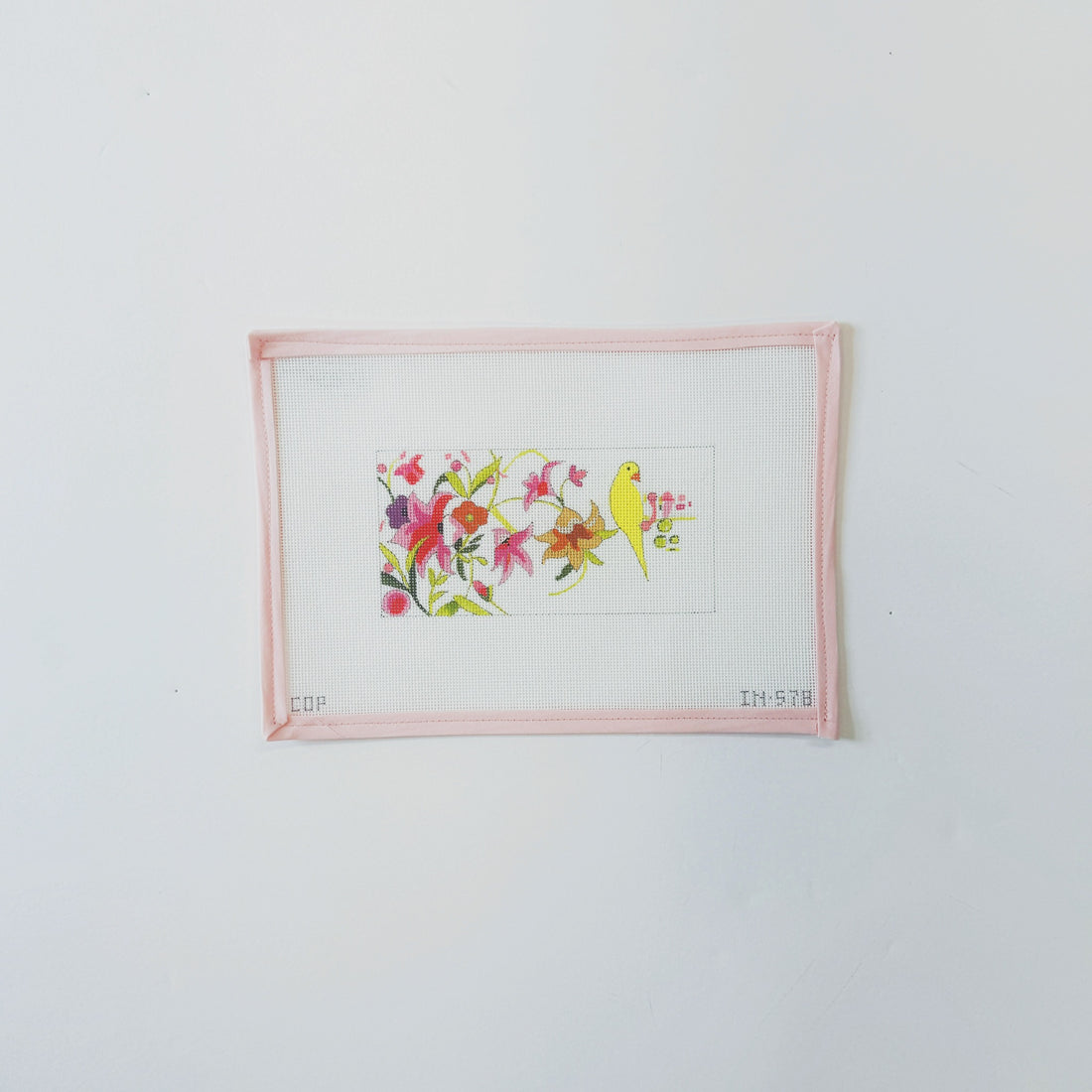 yellow bird floralColors of PraiseCanvasThe Red Thread Atelier