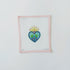 Sacred Heart BlueColors of PraiseCanvasThe Red Thread Atelier