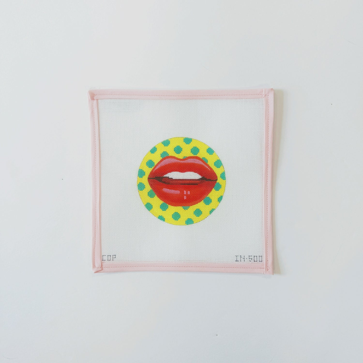 Pop Art LipsColors of PraiseCanvasThe Red Thread Atelier