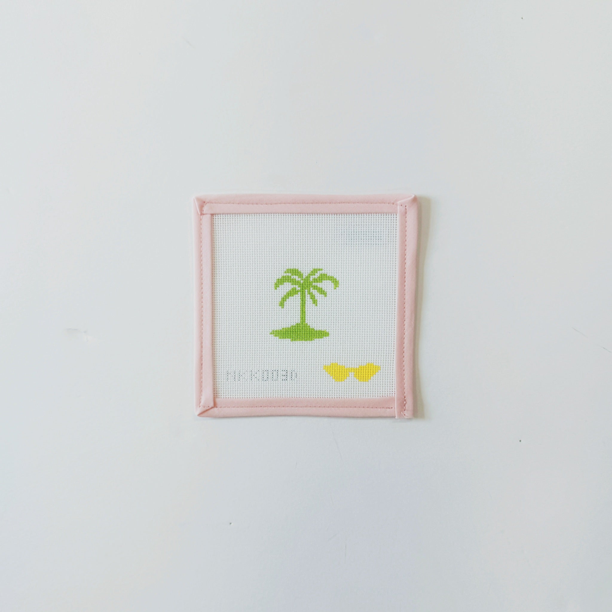 Mini Palm treeAudra NeedlepointCanvasThe Red Thread Atelier