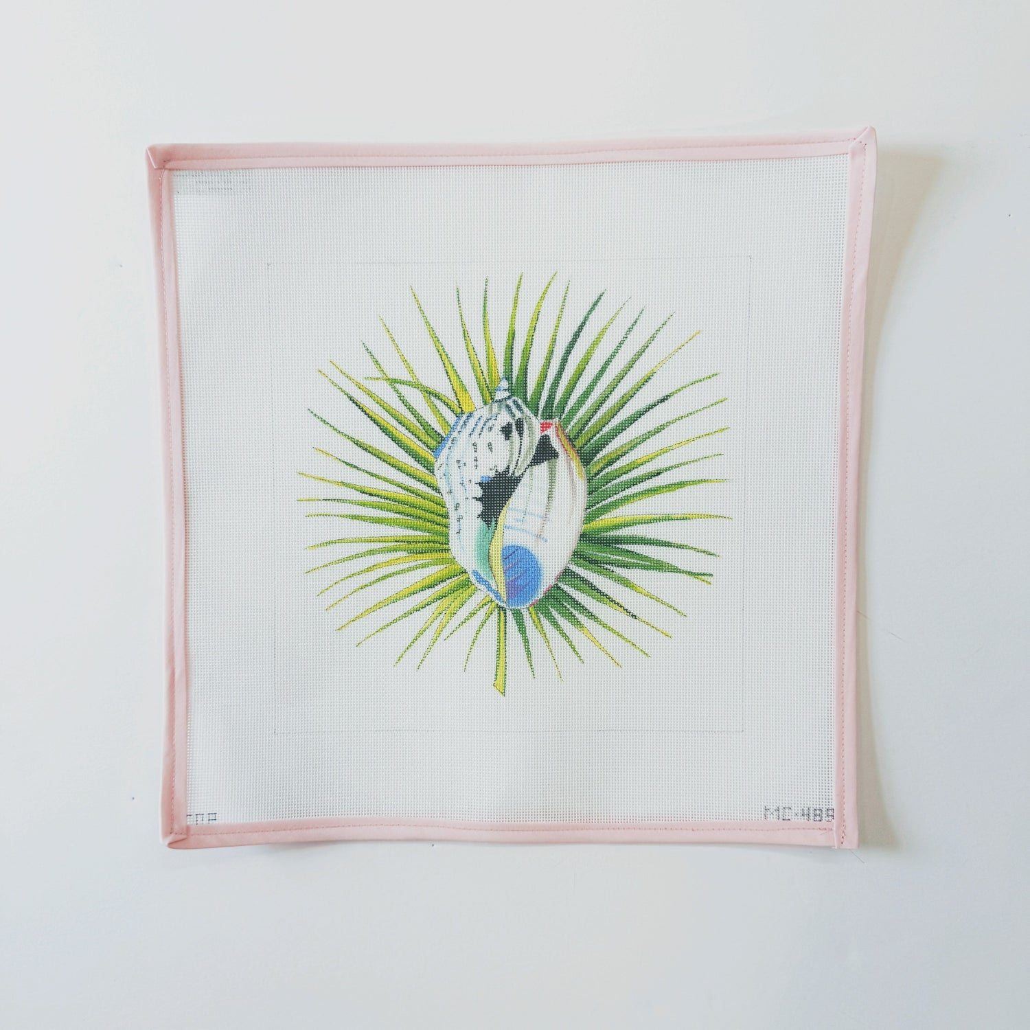 Seashells on PalmColors of PraiseCanvasThe Red Thread Atelier