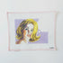 Blonde on Lavender w text bubbleColors of PraiseCanvasThe Red Thread Atelier
