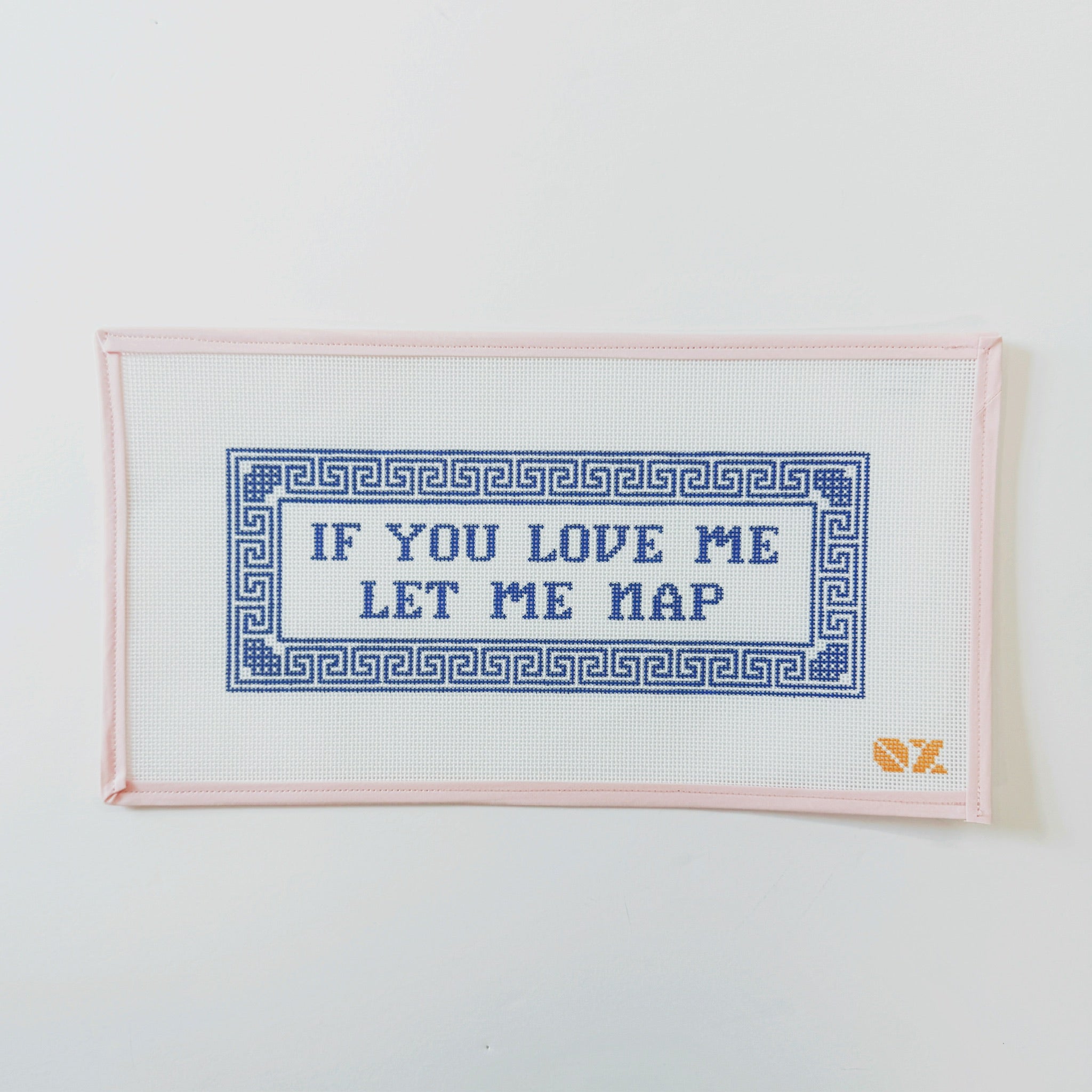 If You Love Me, Let Me NapOz NeedleCanvasThe Red Thread Atelier
