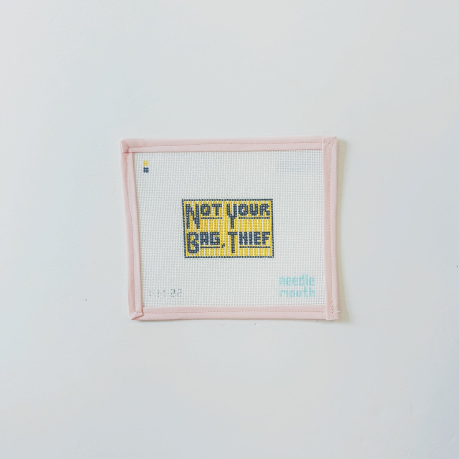Not your bag thiefNeedle MouthCanvasThe Red Thread Atelier