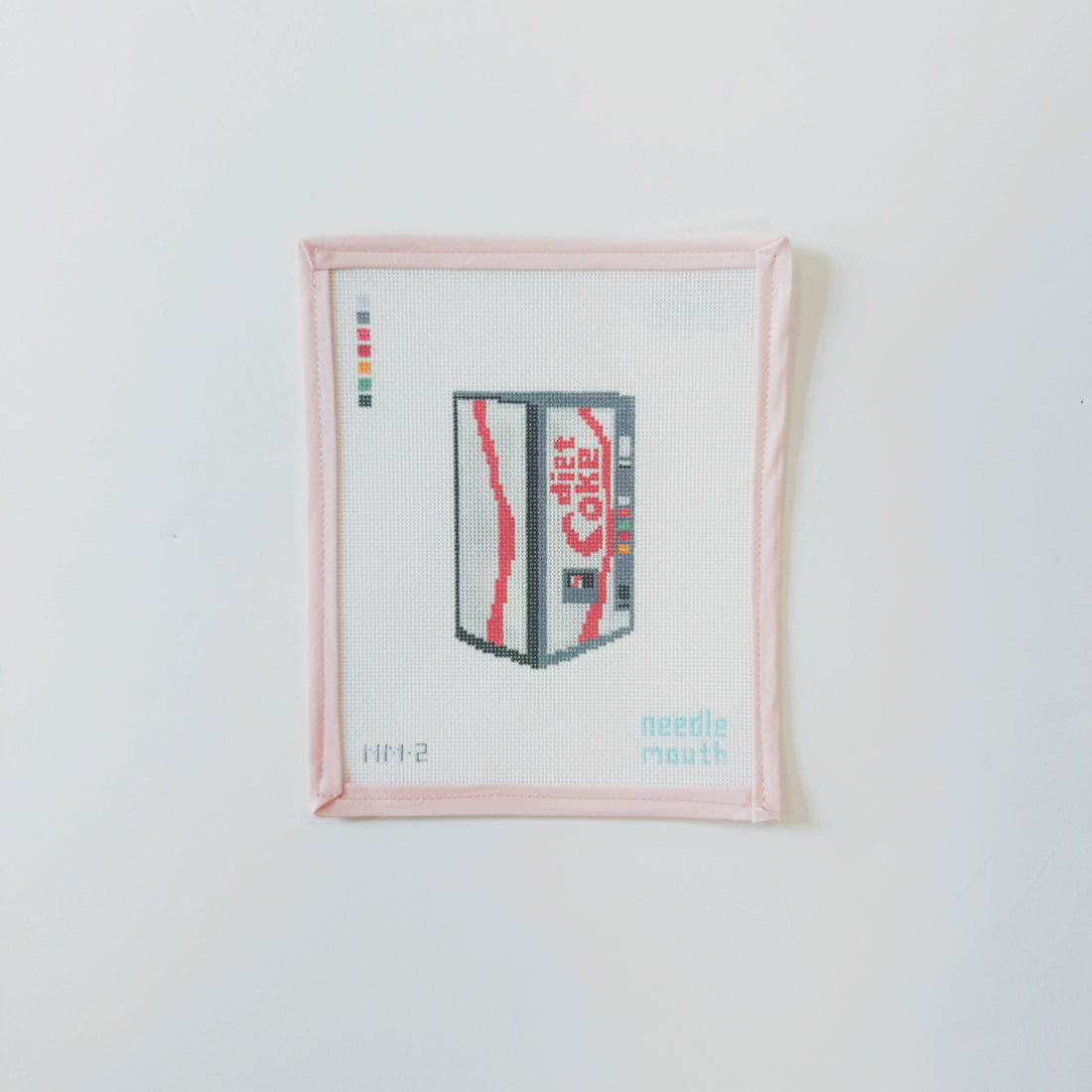 Diet Coke Vending MachineNeedle MouthCanvasThe Red Thread Atelier