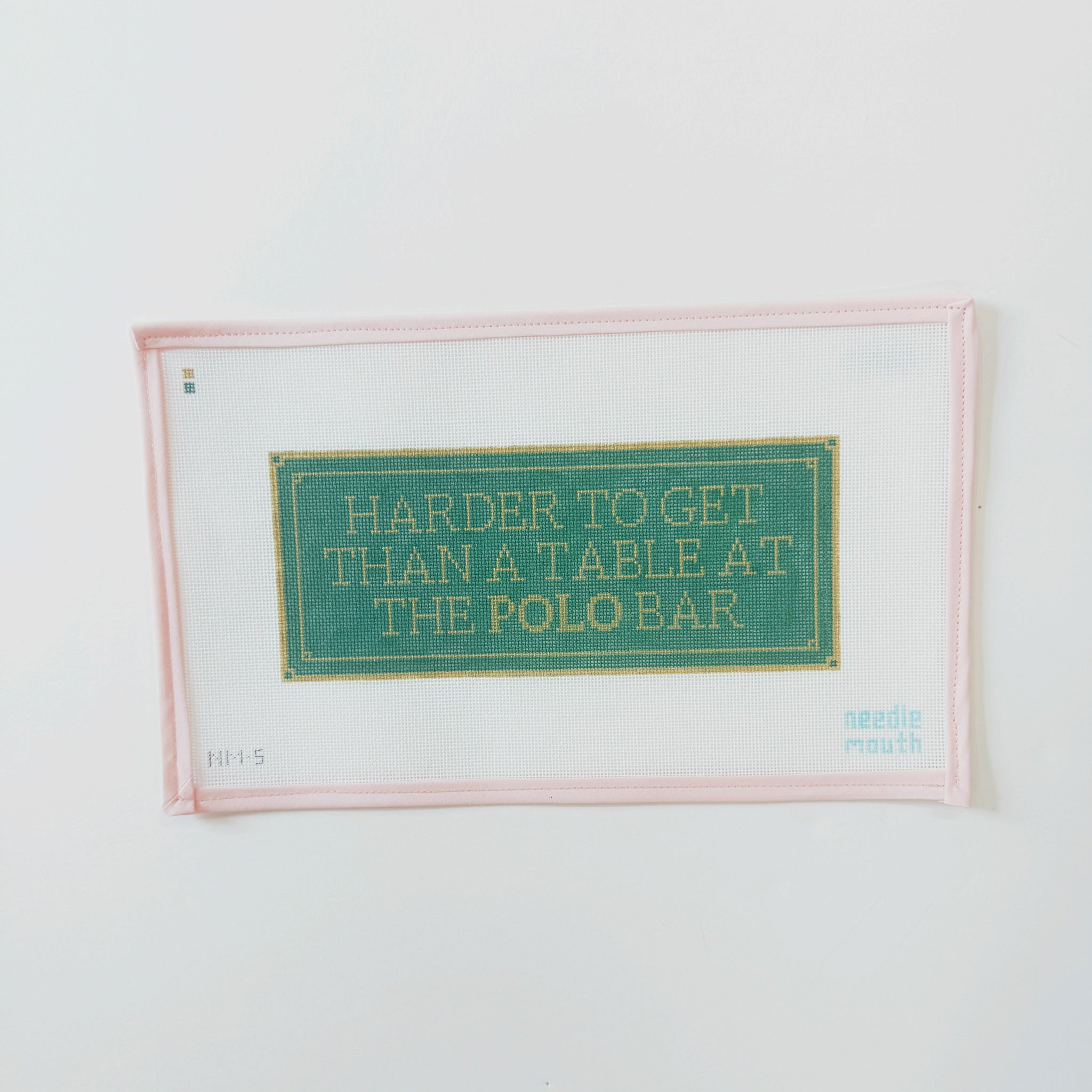 polo barNeedle MouthCanvasThe Red Thread Atelier