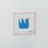 blue - Color Block BirdsMopsey DesignsCanvasThe Red Thread Atelier