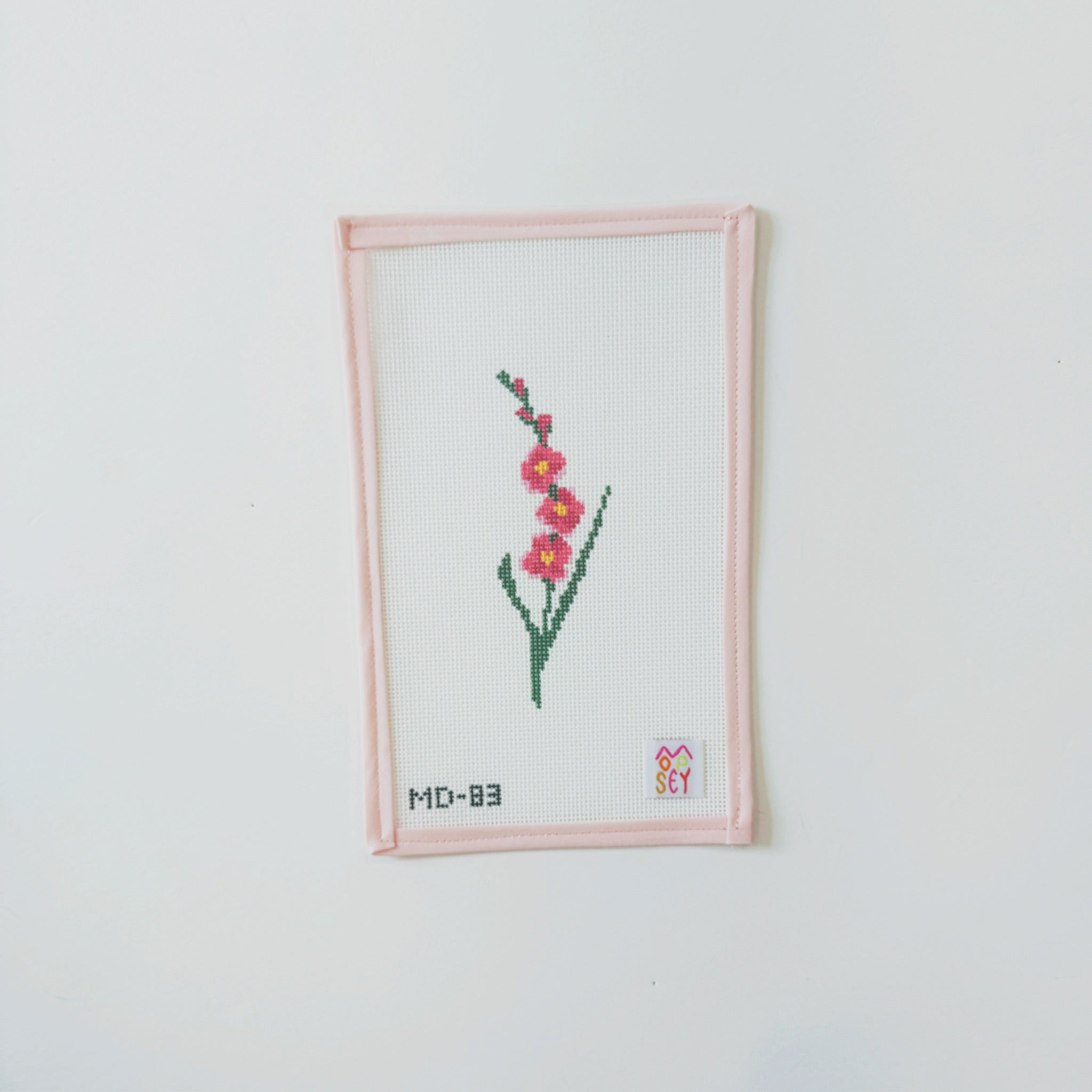 Gladiolus FlowerMopsey DesignsCanvasThe Red Thread Atelier