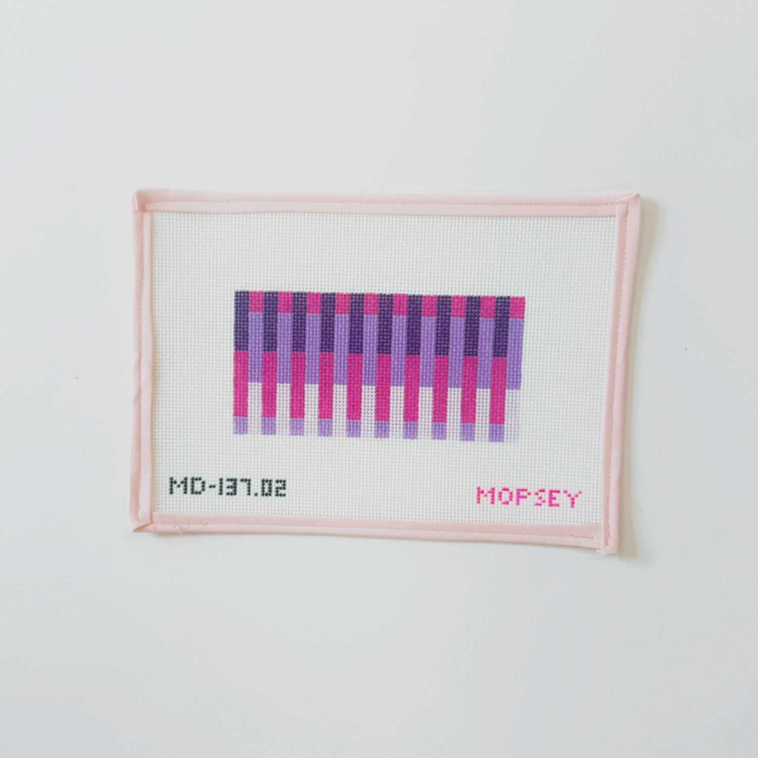 Purple Vertical Stripe Gradient InsertMopsey DesignsCanvasThe Red Thread Atelier