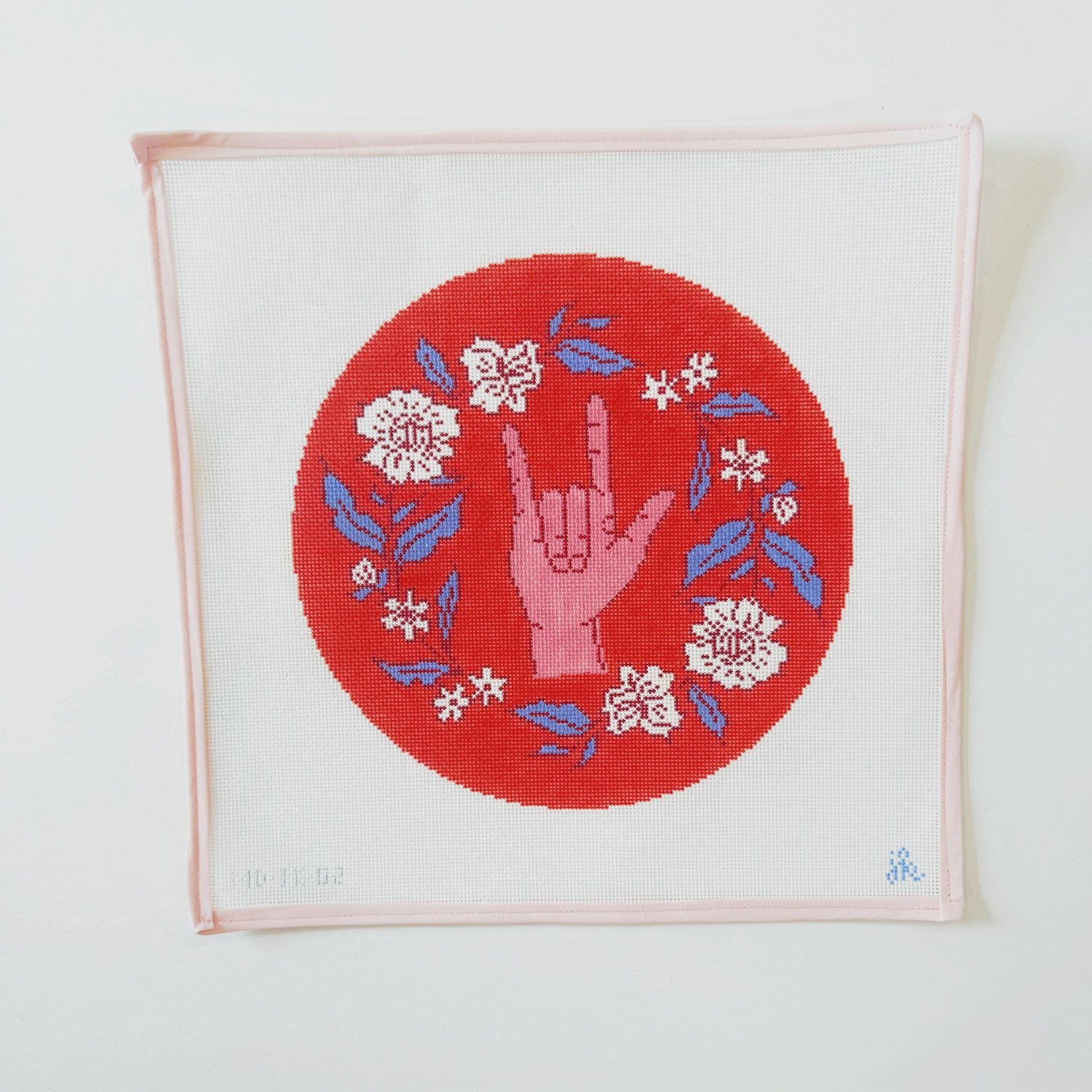 I love you roundMopsey DesignsCanvasThe Red Thread Atelier