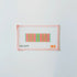 Pink Ticking Needlepoint FobOz NeedleCanvasThe Red Thread Atelier