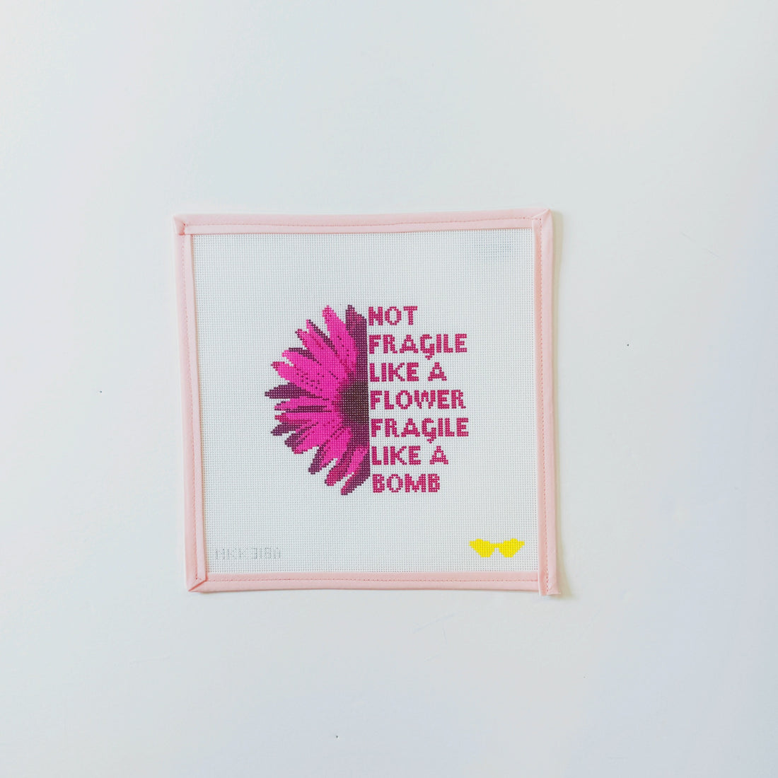 Fragile FlowerAudra NeedlepointCanvasThe Red Thread Atelier