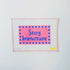 Stay ImmatureAudra NeedlepointCanvasThe Red Thread Atelier
