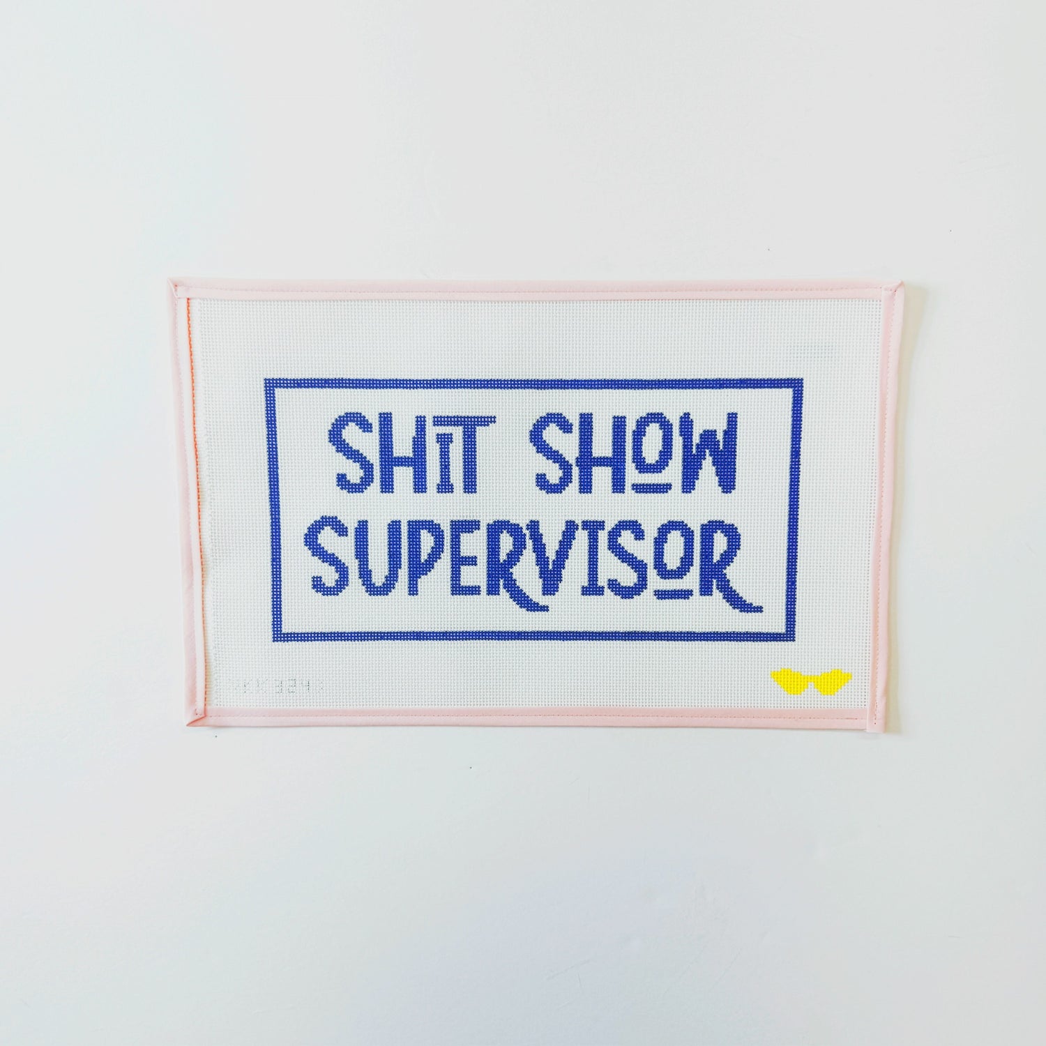 Shit Show SupervisorAudra NeedlepointCanvasThe Red Thread Atelier