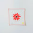 Whimsical Flower SalmonAudra NeedlepointCanvasThe Red Thread Atelier