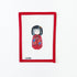 Girl Kokeshi DollPippin StudioCanvasThe Red Thread Atelier