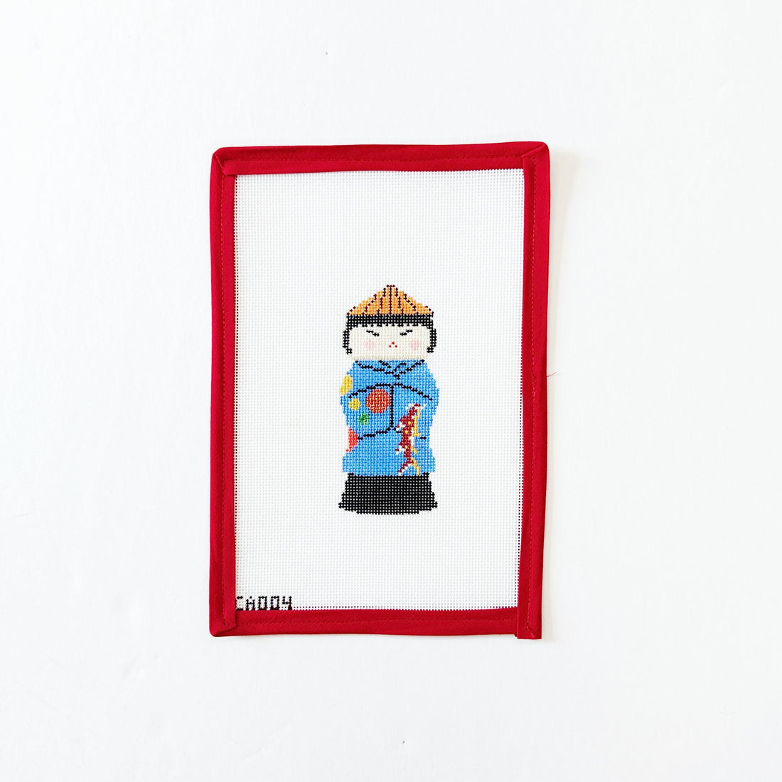 Boy Kokeshi DollPippin StudioCanvasThe Red Thread Atelier