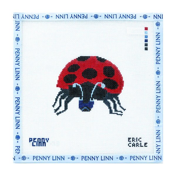 Grouchy LadybugPenny Linn DesignsCanvasThe Red Thread Atelier