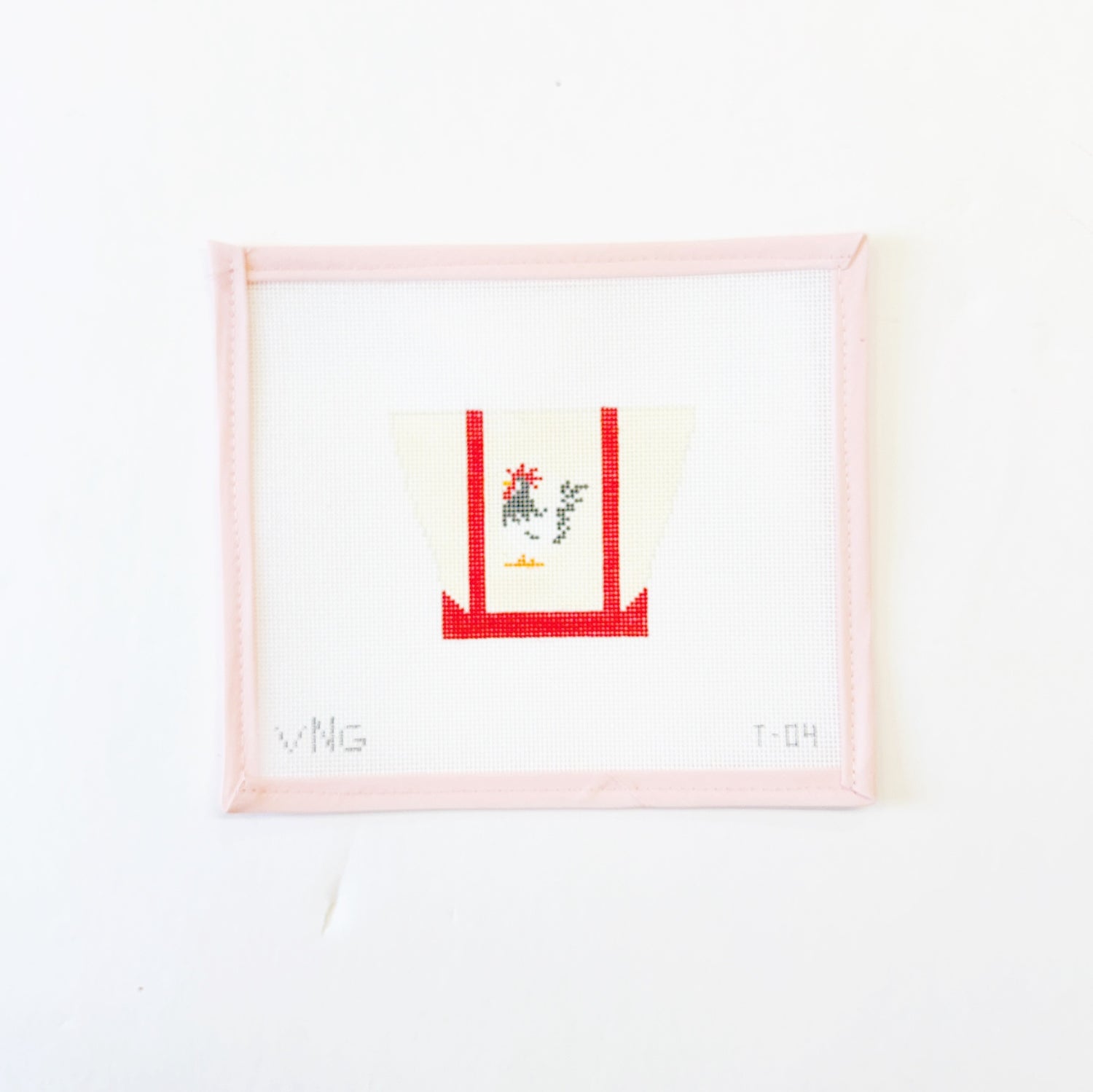 Rooster Mini Toteenriched designsCanvasThe Red Thread Atelier