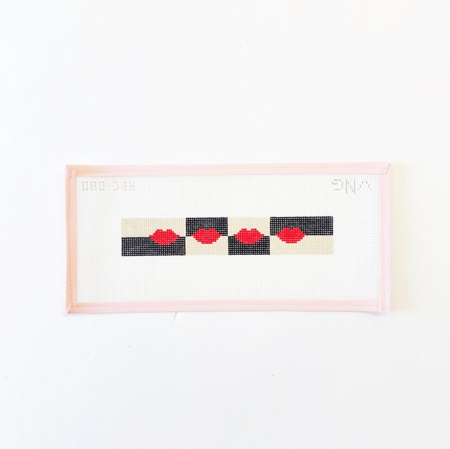 Lip Key Fobenriched designsCanvasThe Red Thread Atelier