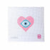 Feeling Pink Heart Evil EyeAllison IvyCanvasThe Red Thread Atelier