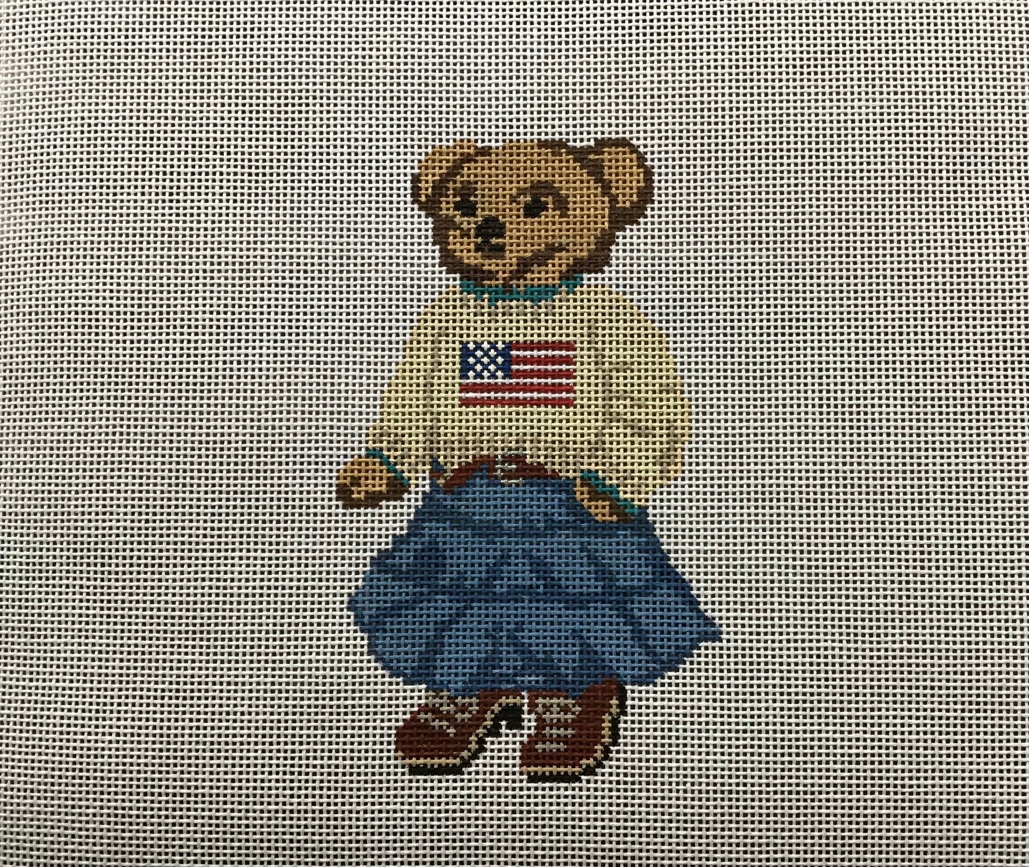 Girl Flag Bear