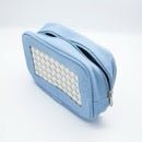 Self Finishing Needlepoint Cosmetic BagsPlanet Earth FiberAccessoryThe Red Thread Atelier