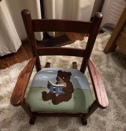 Rocking Chair Cover - Bunny