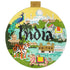 Travel Round India needlepoint canvas by Bradley Needlepoint