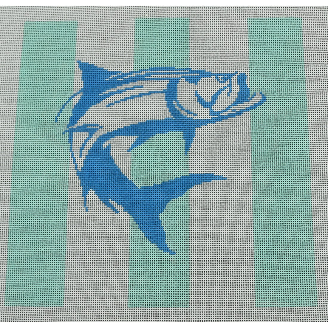 KKP145 (Tarpon on Mint Stripes)