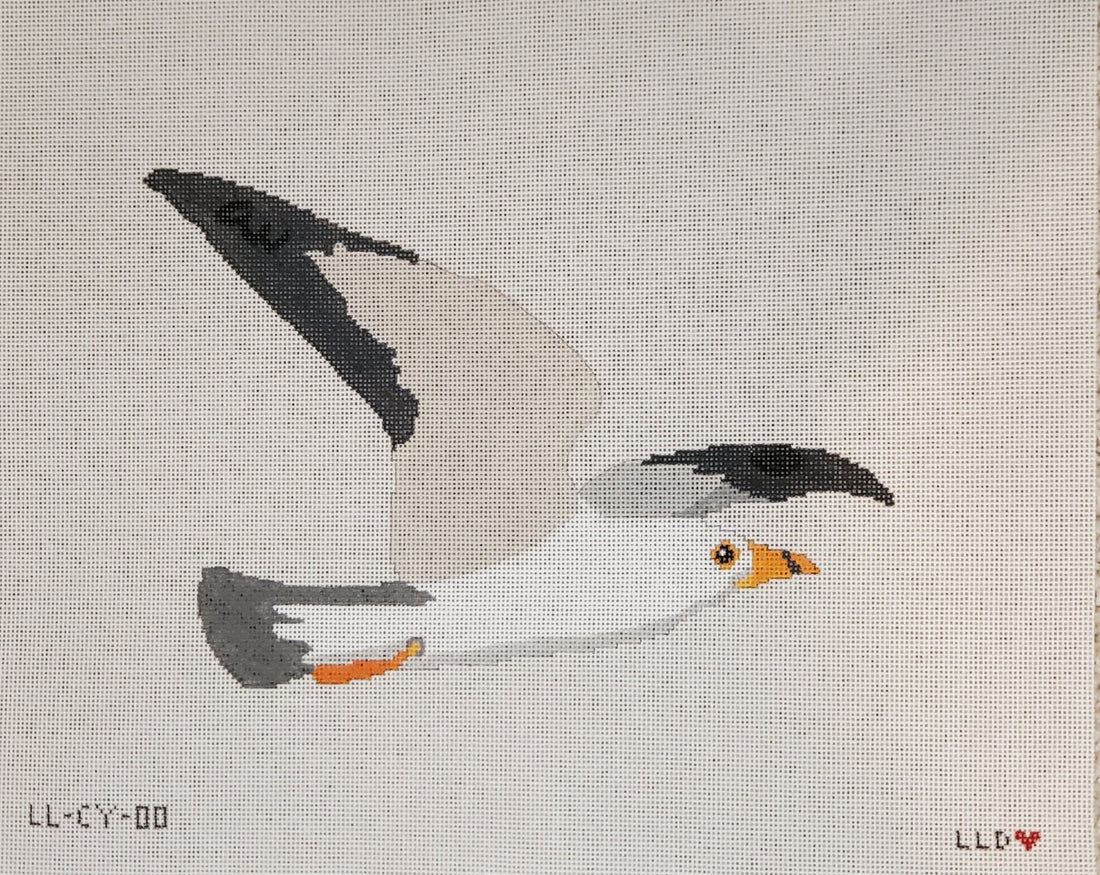 LL-CY-00 SeagullLaura Love DesignsCanvasThe Red Thread Atelier