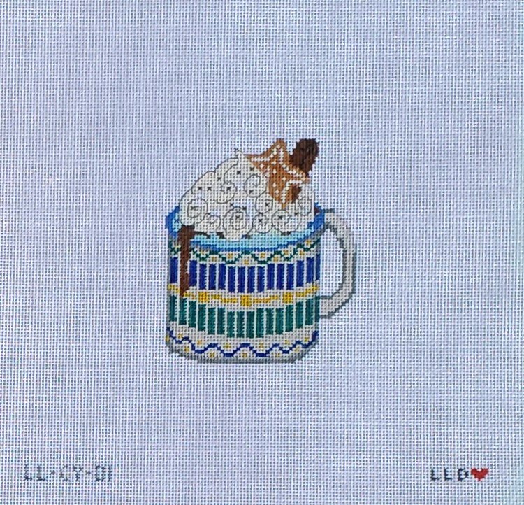 LL-CY-01 Hot CocoaLaura Love DesignsCanvasThe Red Thread Atelier