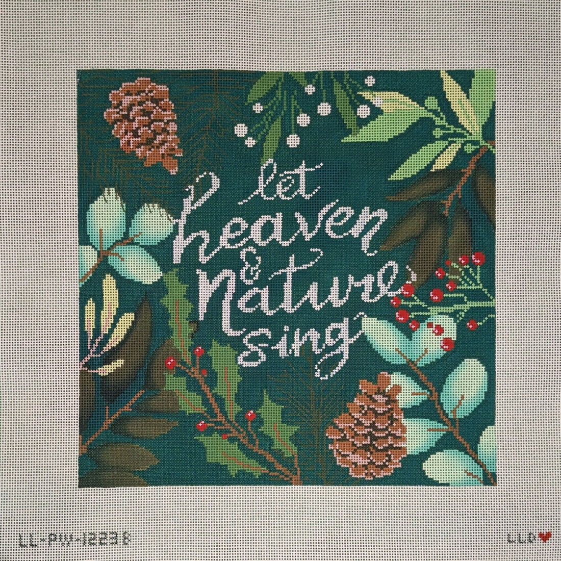 LL-PW-2 Botanical Green Heaven &amp; NatureLaura Love DesignsCanvasThe Red Thread Atelier